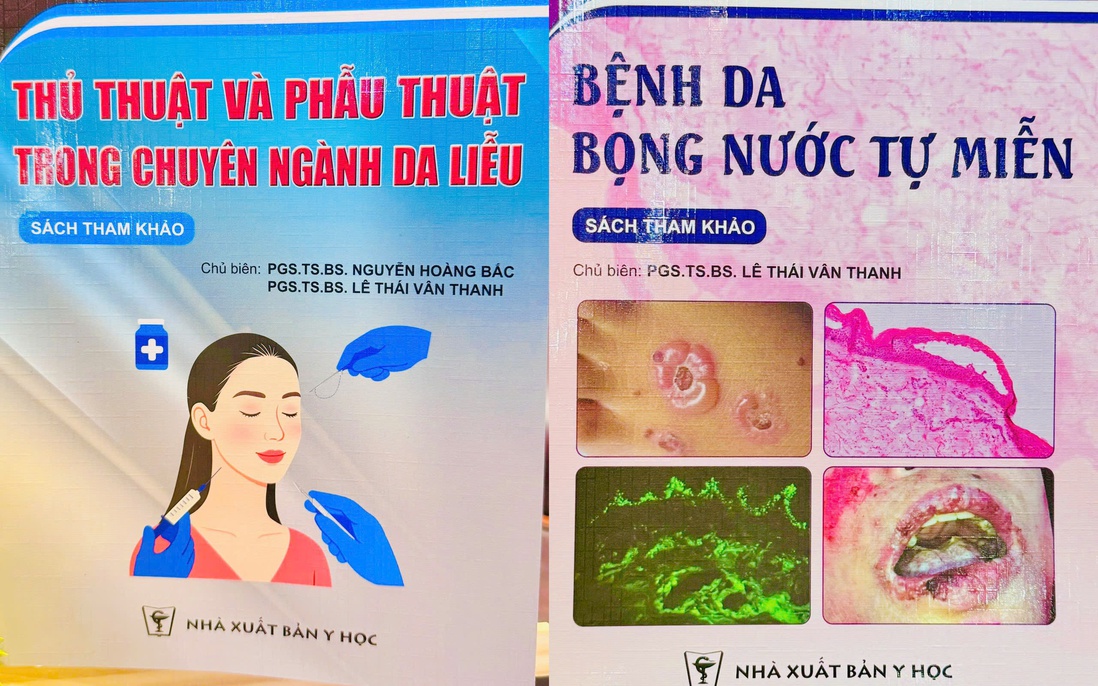 Ra mắt 2 ấn phẩm chuyên sâu về da liễu, nhiều thông tin hữu ích 