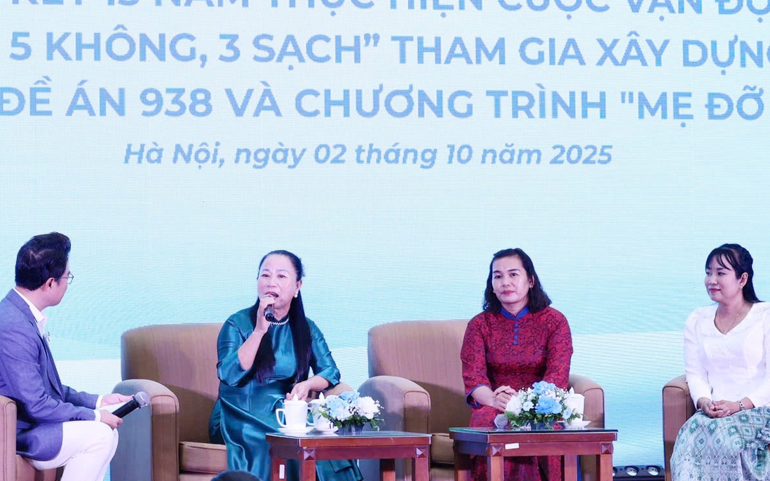 3 tấm gương phụ nữ tiêu biểu thực hiện Cuộc vận động "Xây dựng gia đình 5 không, 3 sạch"