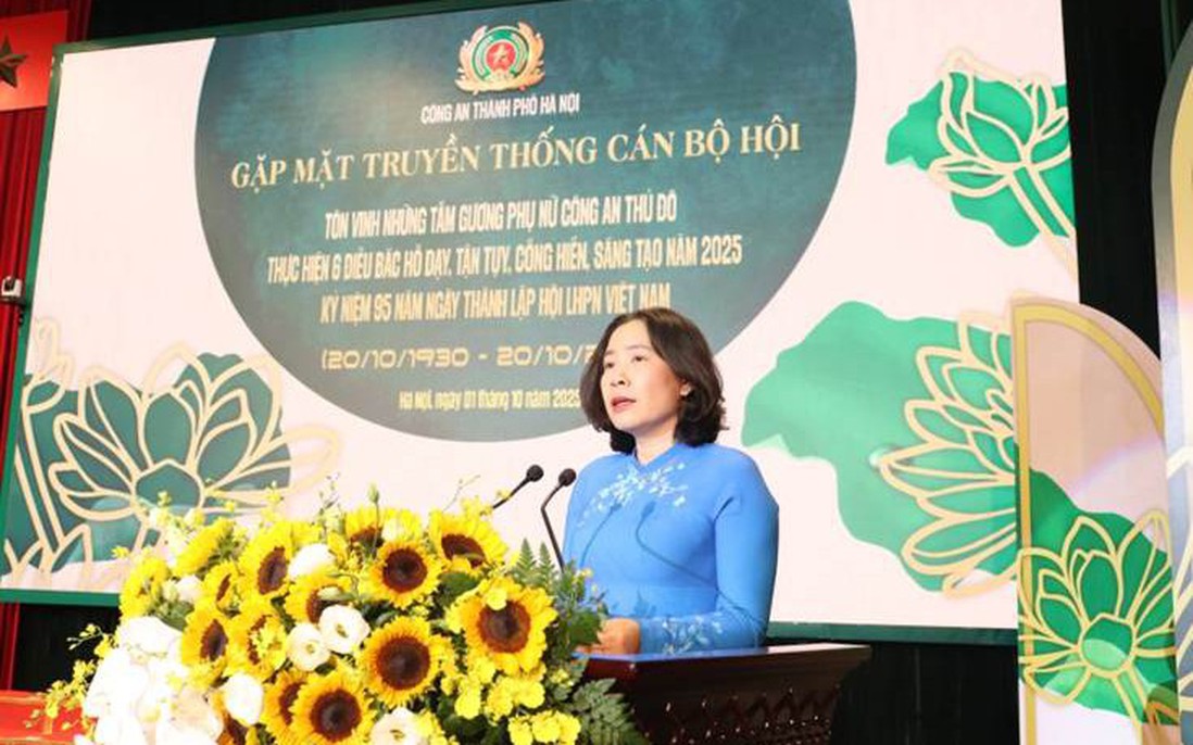 Xây dựng hình ảnh đẹp của phụ nữ Công an Thủ đô