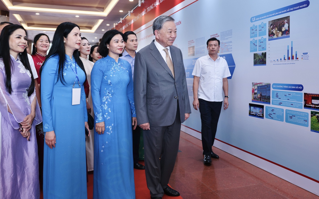 Những hình ảnh đẹp tại Lễ kỷ niệm 95 năm thành lập Hội LHPN Việt Nam