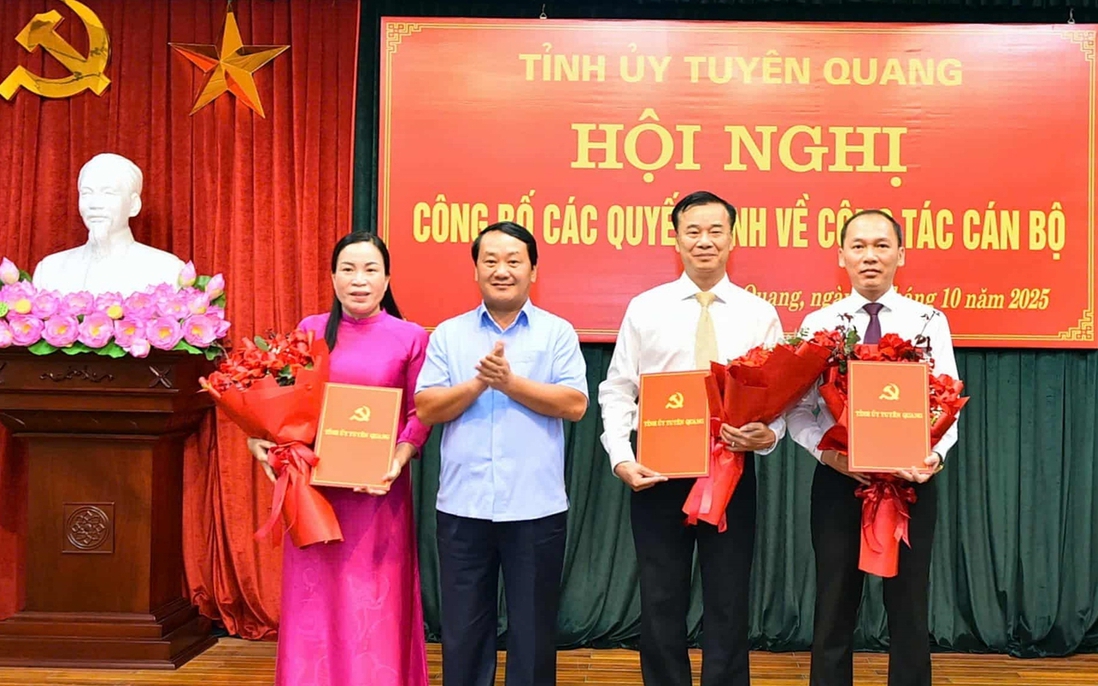 Tuyên Quang điều động nữ Giám đốc Sở giữ chức Chủ tịch Hội Nông dân tỉnh