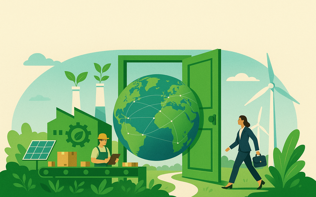 Xanh hóa sản xuất: Cánh cửa thông hành giúp doanh nghiệp Việt bước ra thế giới