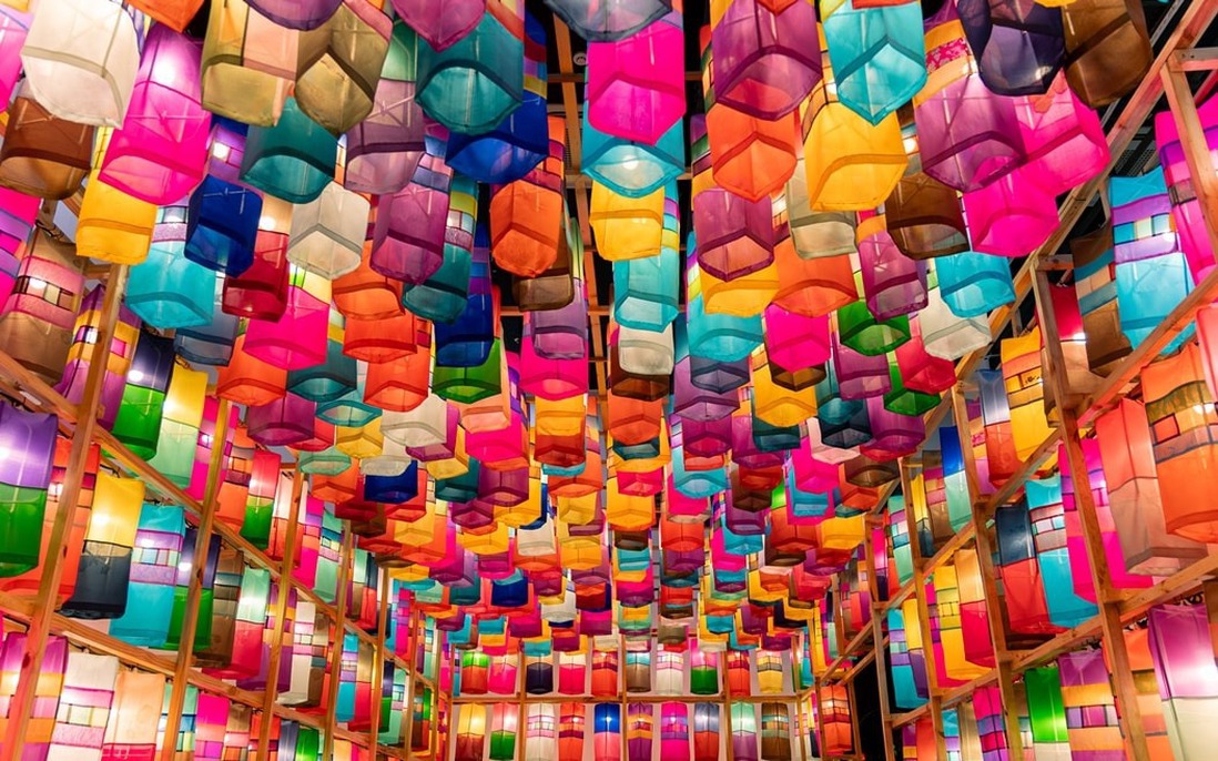 Gần 1.000 đèn lụa Jinju sẽ thắp sáng “Con đường văn hóa Hàn Quốc”