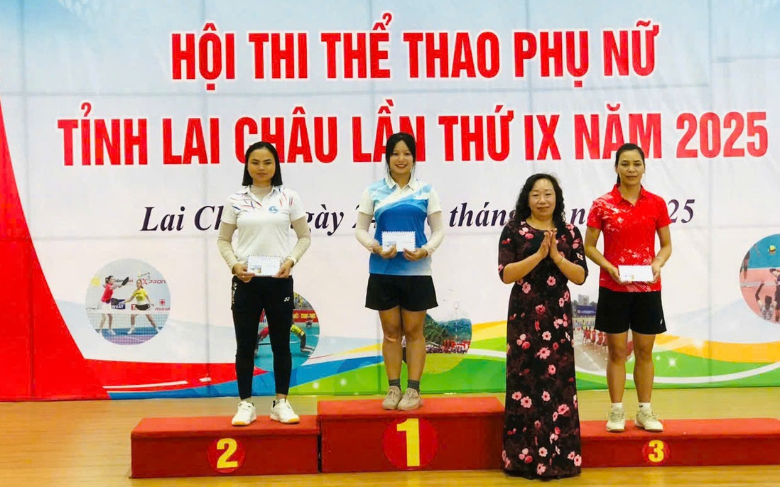 Sôi nổi Hội thi thể thao phụ nữ Lai Châu