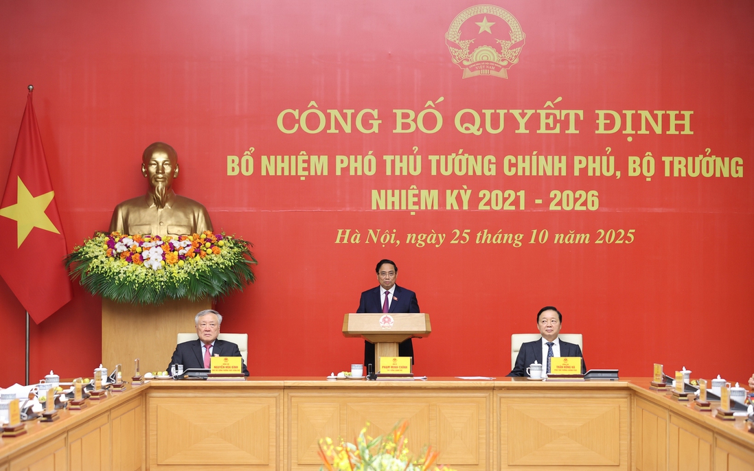 Thủ tướng Chính phủ phân công nhiệm vụ của các Phó Thủ tướng