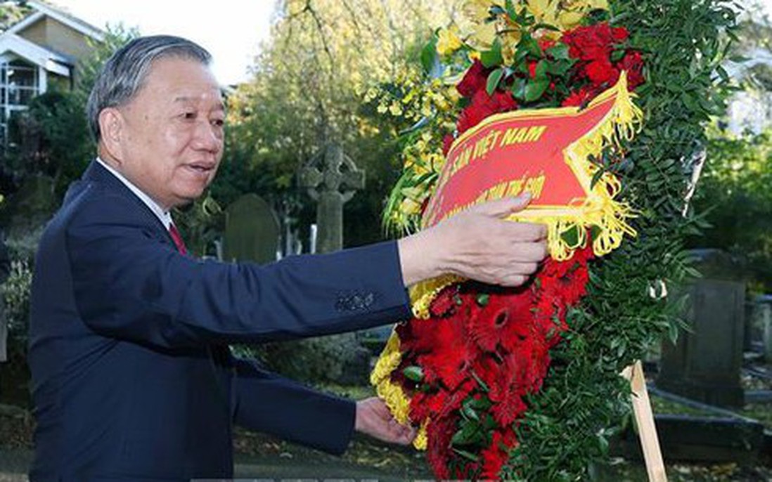 Tổng Bí thư Tô Lâm viếng Karl Marx - Lãnh tụ của giai cấp vô sản