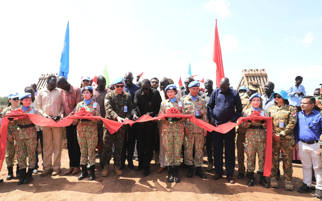 Đội Công binh Việt Nam "nối nhịp cầu" hòa bình ở Abyei