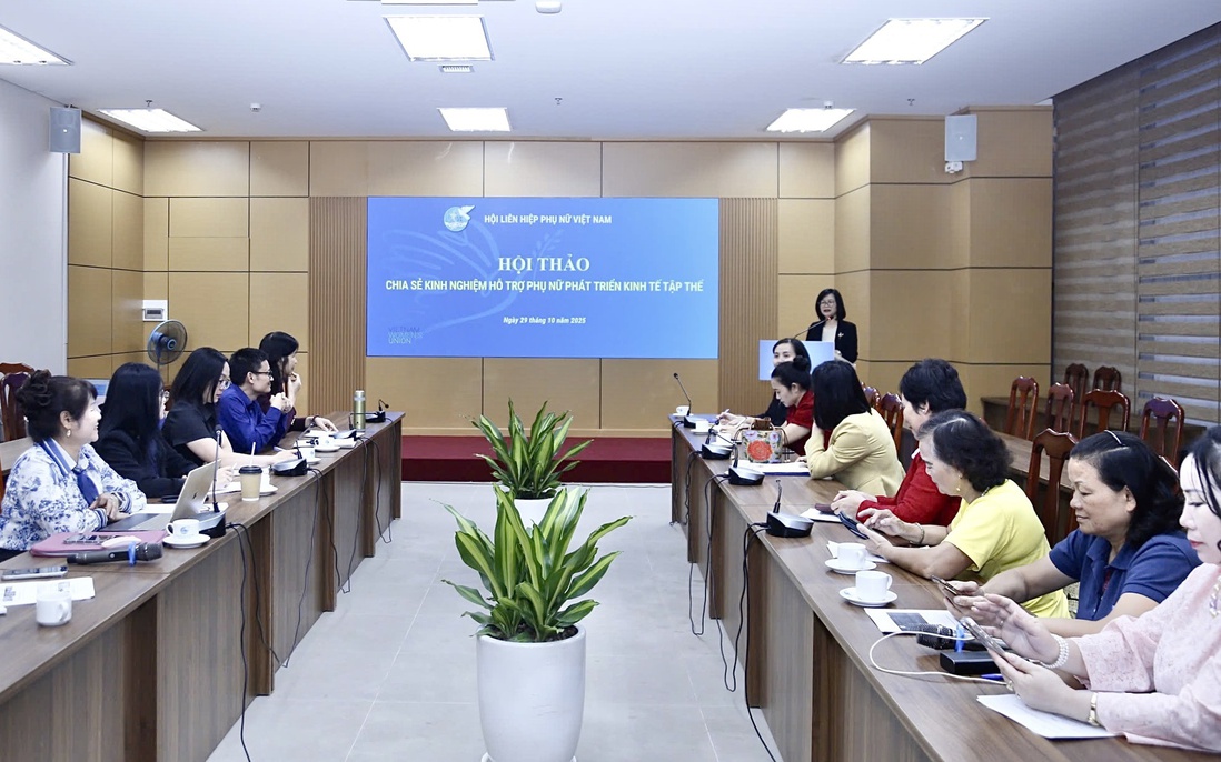 Nâng cao năng lực, hỗ trợ phụ nữ phát triển kinh tế tập thể 