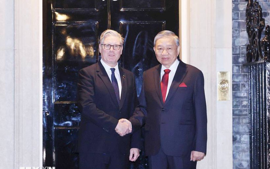 Thủ tướng Kier Starmer chủ trì Lễ đón chính thức Tổng Bí thư Tô Lâm