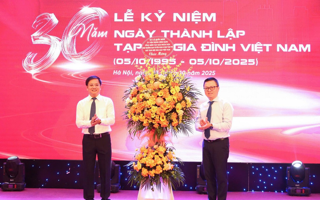Tạp chí Gia đình Việt Nam kỷ niệm 30 năm thành lập