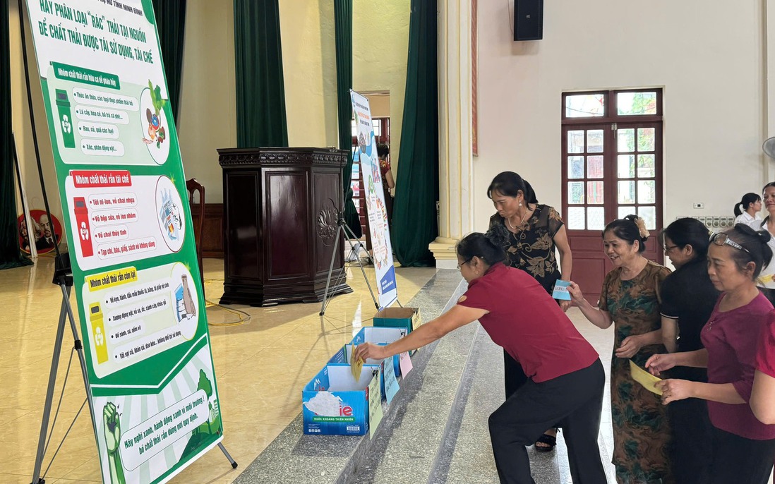 Ninh Bình: Trang bị kiến thức phòng tránh thiên tai, thích ứng biến đổi khí hậu cho hội viên, phụ nữ