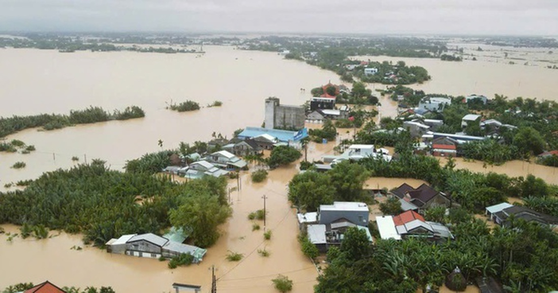 Khẩn cấp hỗ trợ các địa phương miền Trung khắc phục hậu quả mưa lũ