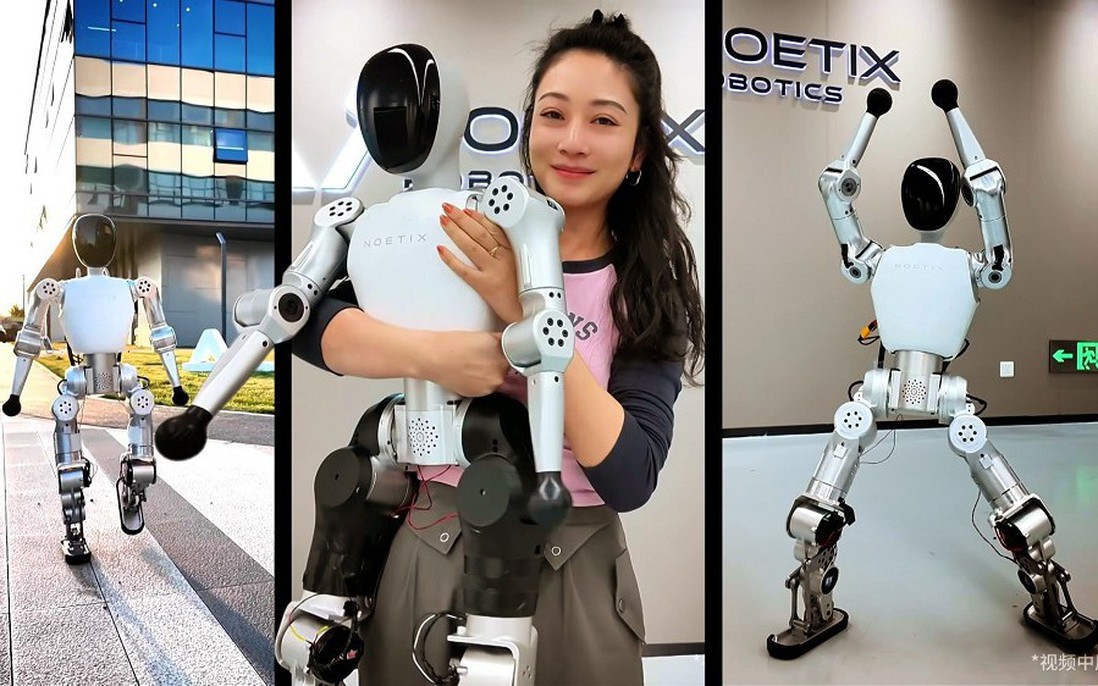 Thế giới kinh ngạc với robot giá siêu rẻ vừa ra mắt tại Trung Quốc 