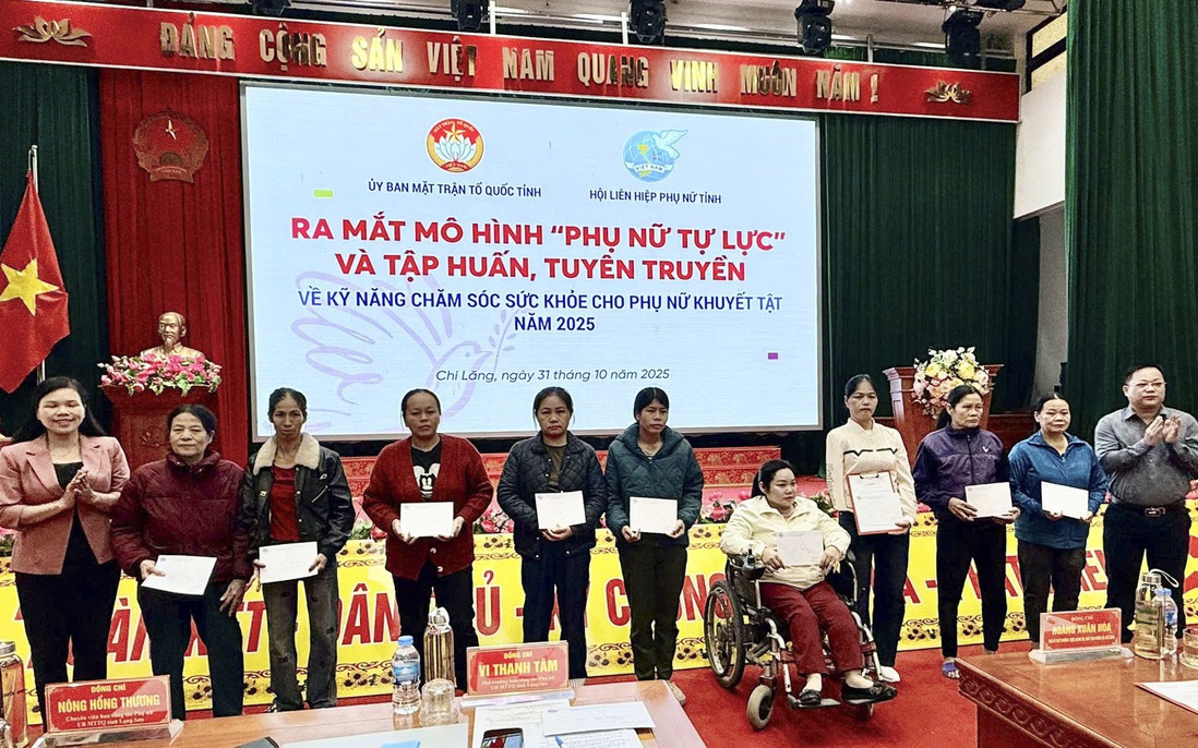 Lạng Sơn ra mắt mô hình "Phụ nữ tự lực"