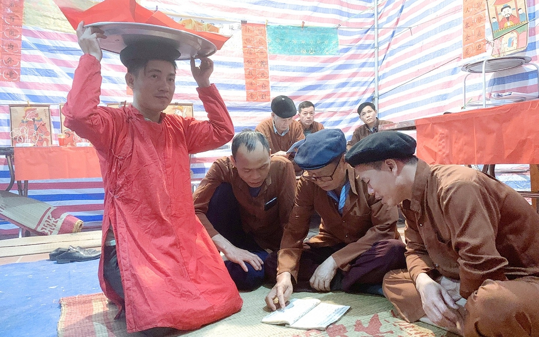 Độc đáo lễ Cấp sắc của người Sán Dìu tỉnh Thái Nguyên