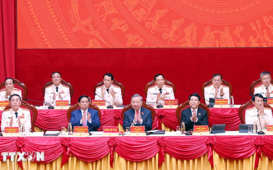 "Công an nhân dân nỗ lực bứt phá lập nên những kỳ tích mới vì Đảng, vì nước, vì dân”