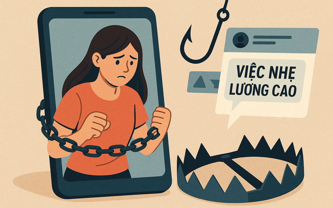 Cảnh sát hình sự nêu 10 cách phụ nữ, trẻ em gái tự bảo vệ trên mạng xã hội để phòng chống mua bán người