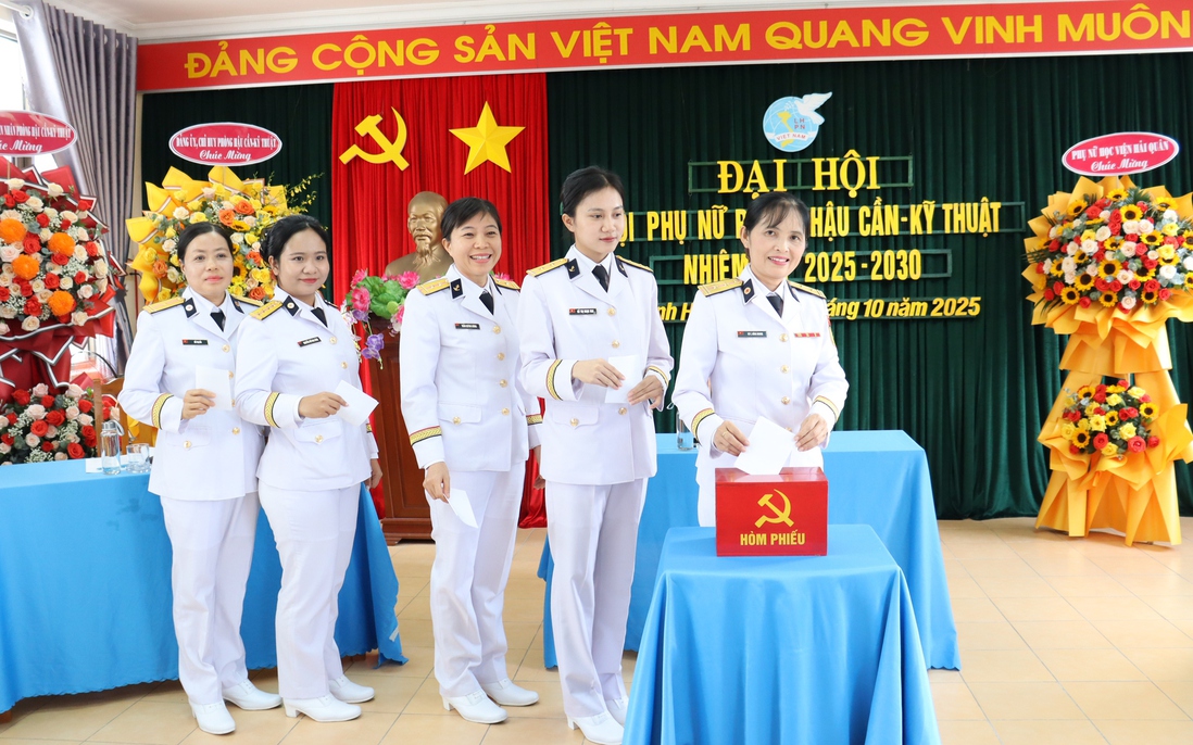 Học viện Hải quân chỉ đạo tổ chức Đại hội Phụ nữ điểm