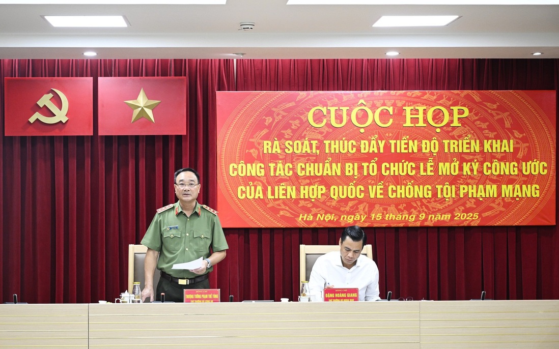 Đảm bảo tuyệt đối an ninh, an toàn cho Lễ mở ký Công ước của Liên hợp quốc về chống tội phạm mạng