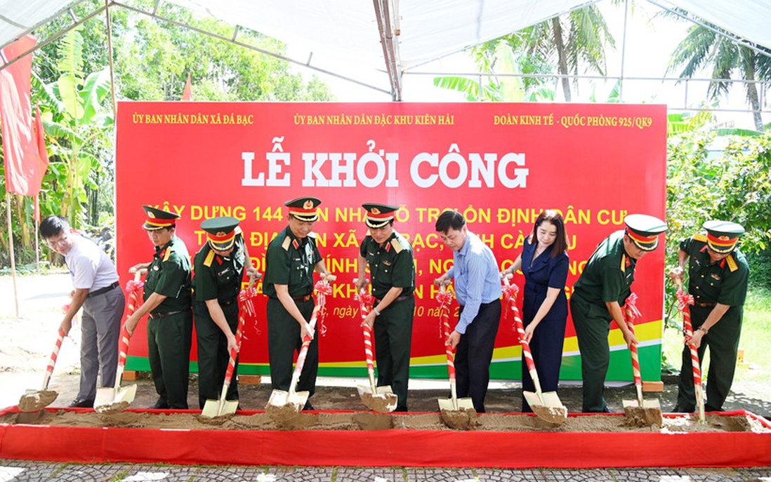 Khởi công xây dựng 144 nhà ở cho hộ nghèo, gia đình người có công