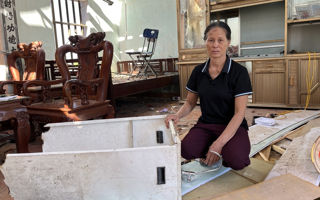 Chồng chấn thương não, con bị tâm thần, người phụ nữ gồng gánh cả gia đình sau bão dữ