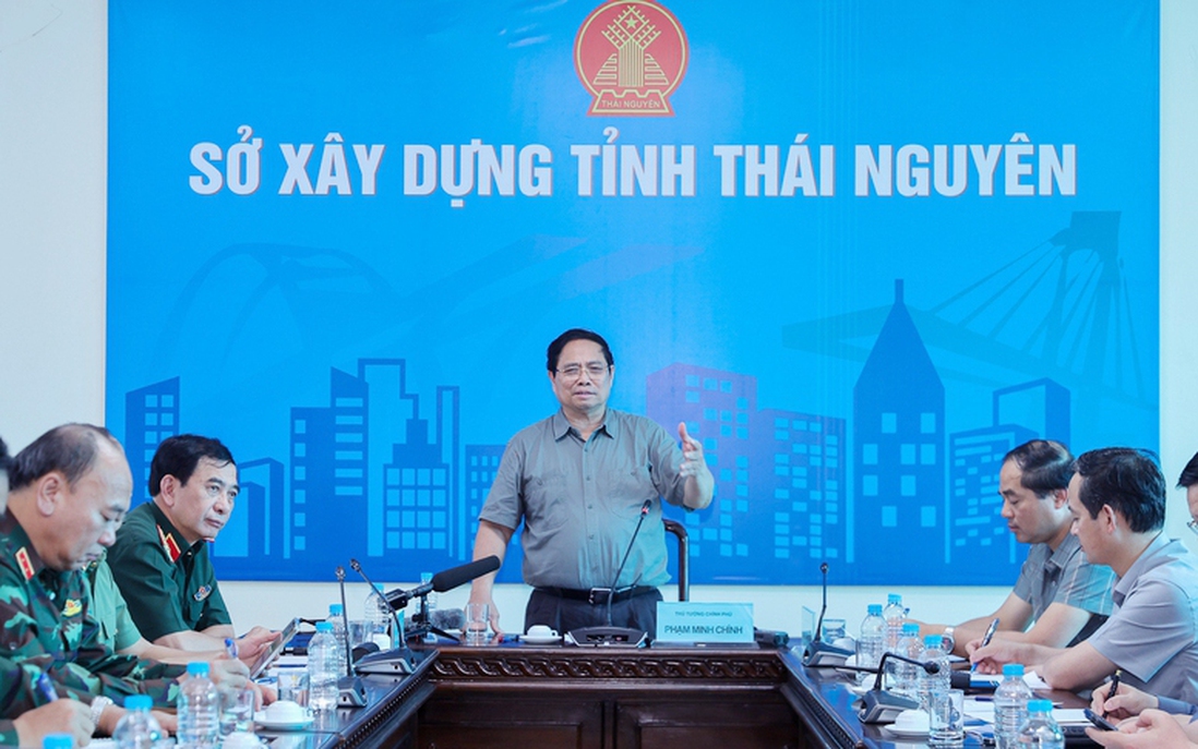 Thủ tướng chỉ đạo 9 nhiệm vụ cấp bách tại Thái Nguyên và xây dựng đường, đê kiên cố hai bên sông Cầu