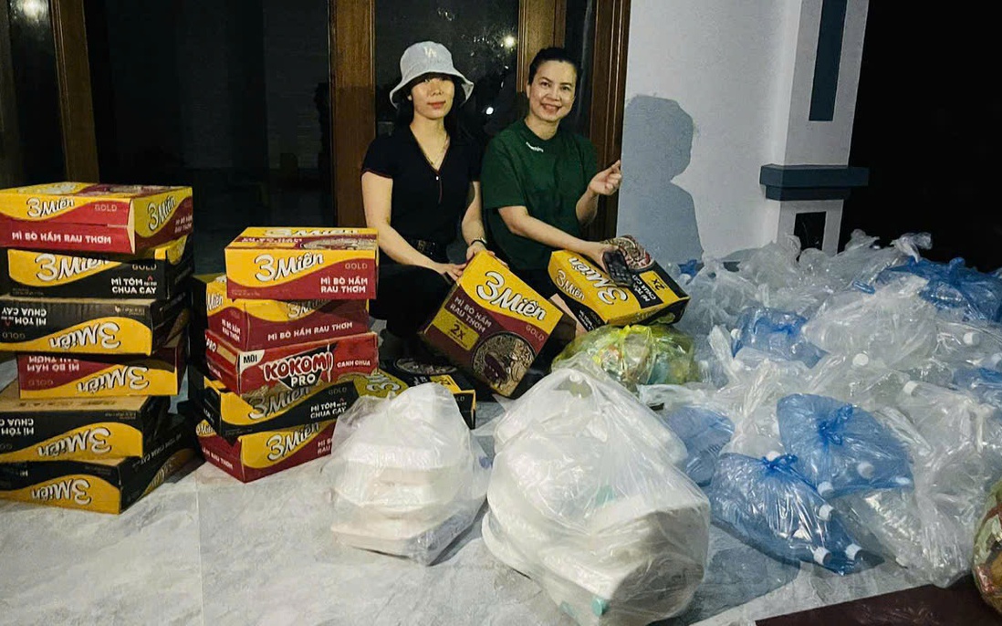 2.000 suất cơm vượt lũ: Thắp sáng hy vọng giữa "biển nước" Thái Nguyên