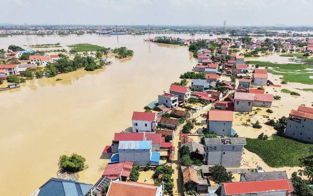 Thời tiết đêm 9 và ngày 10/10: Lũ trên sông Cầu ở Bắc Ninh tiếp tục lên