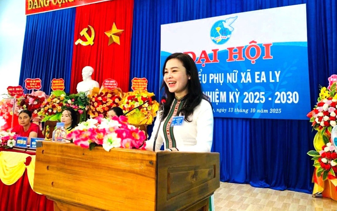 Đắk Lắk: 102 xã, phường tổ chức thành công Đại hội đại biểu phụ nữ nhiệm kỳ 2025-2030