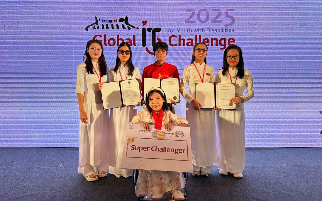 Việt Nam giành 3 giải thưởng lớn tại cuộc thi công nghệ thông tin cho người khuyết tật