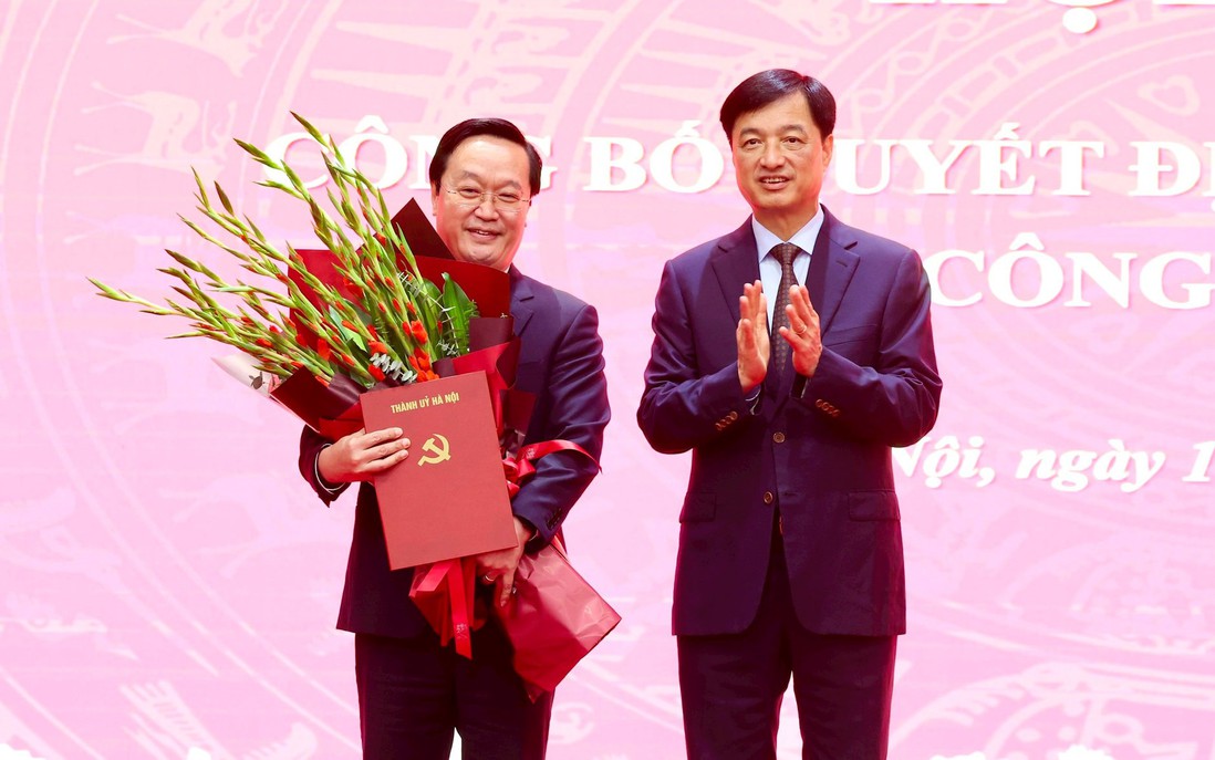 Ông Nguyễn Đức Trung làm Phó Bí thư Thành ủy Hà Nội