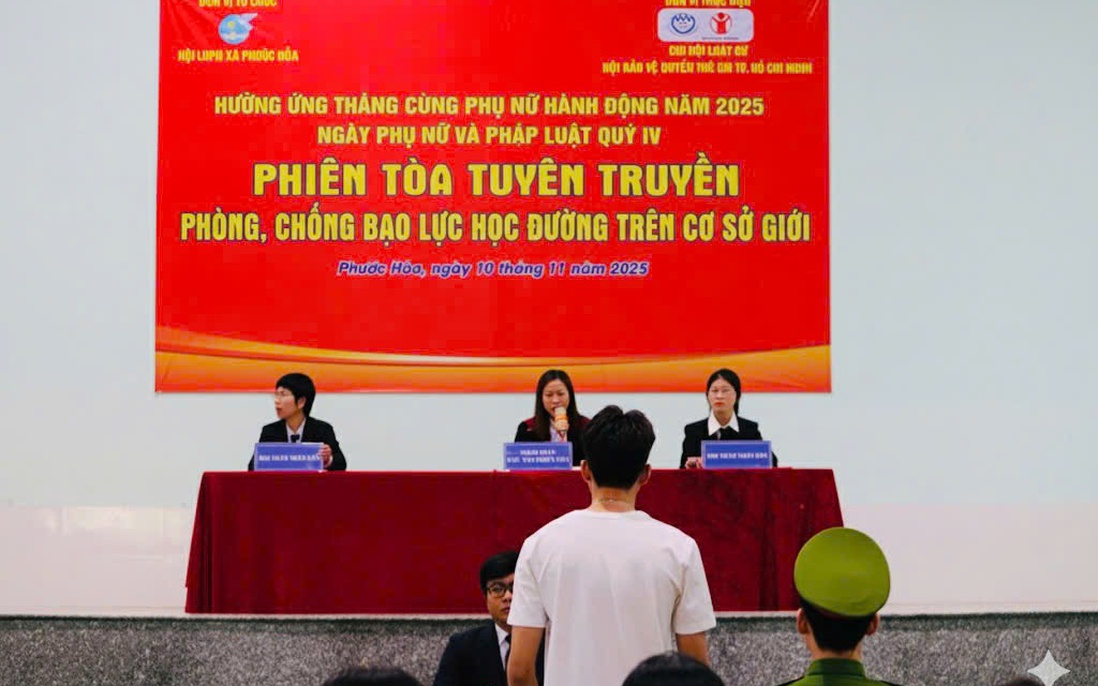 Nhận án phạt vì đánh bạn trong trường học