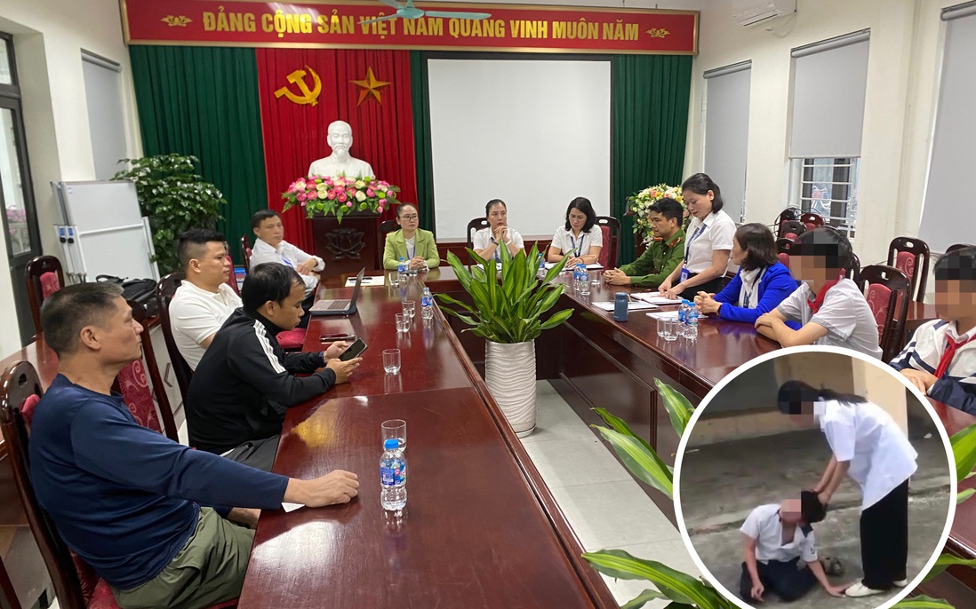 Vụ nữ sinh bắt bạn quỳ gối và tát ở Đông Anh: Phòng Văn hóa - Xã hội nhận trách nhiệm