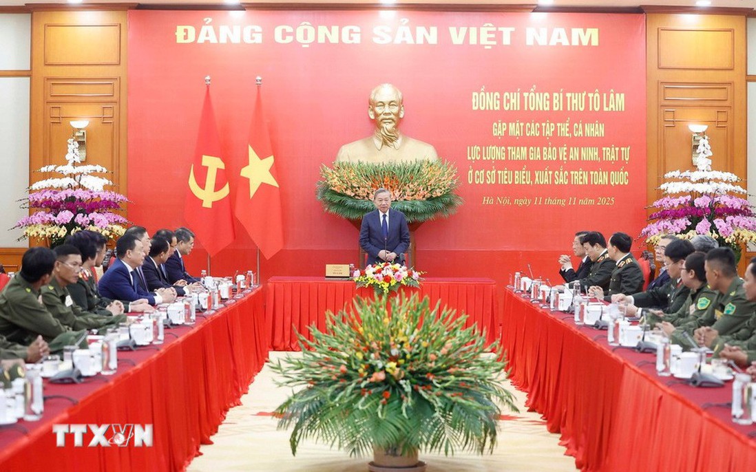 Tổng Bí thư Tô Lâm: An ninh cơ sở là bộ phận quan trọng của an ninh quốc gia
