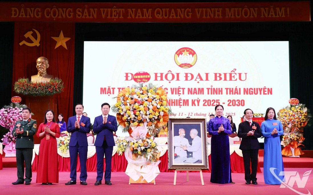 Bà Hà Thị Nga dự Đại hội đại biểu MTTQ Việt Nam tỉnh Thái Nguyên lần thứ I, nhiệm kỳ 2025 - 2030