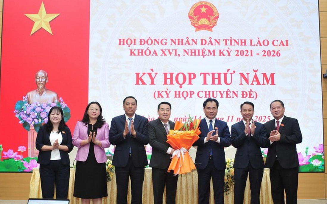 Ông Nguyễn Tuấn Anh được bầu giữ chức Chủ tịch UBND tỉnh Lào Cai