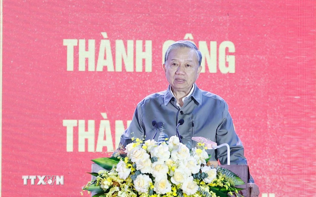 Phát biểu của Tổng Bí thư Tô Lâm nhân dự Ngày hội Đại đoàn kết toàn dân tộc tại phường Thượng Cát, Hà Nội