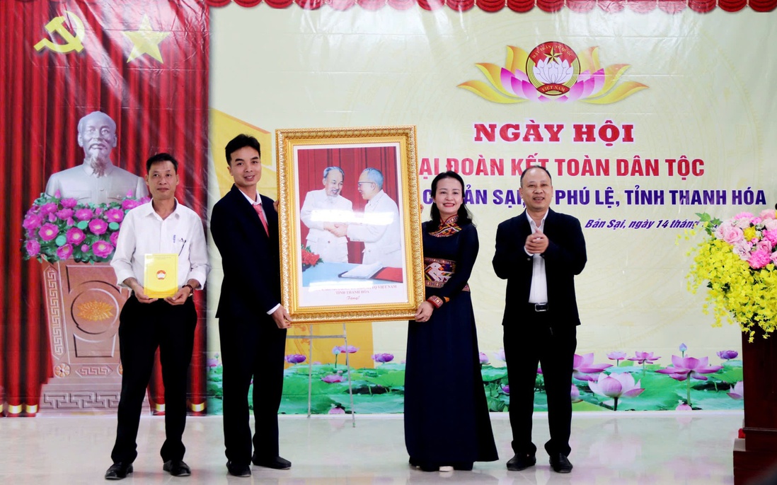 Thanh Hóa: Rộn ràng Ngày hội Đại đoàn kết toàn dân tộc ở bản Sại