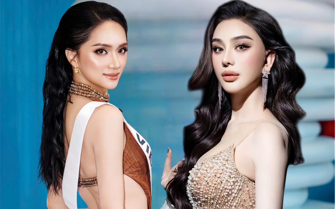 Lâm Khánh Chi ghi điểm với hành động tinh tế dành cho Hương Giang tại Miss Universe 2025