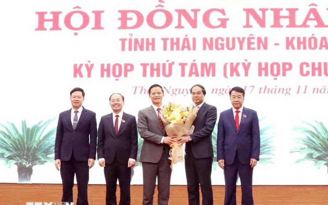 Ông Vương Quốc Tuấn được bầu giữ chức Chủ tịch UBND tỉnh Thái Nguyên