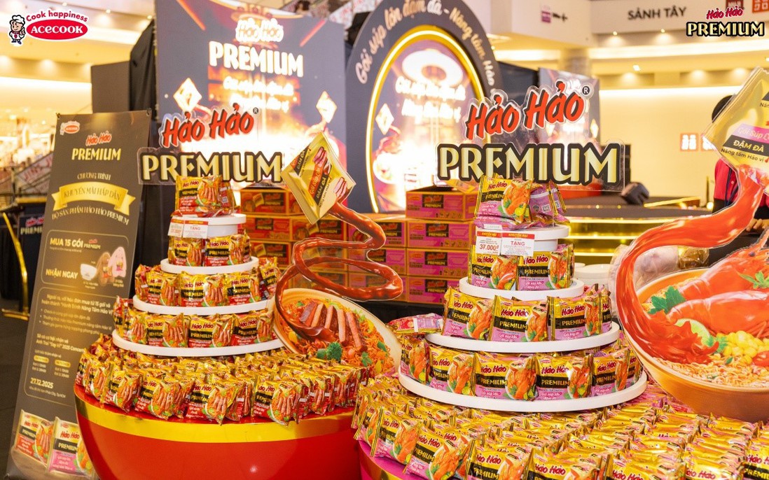 Acecook Việt Nam ra mắt phiên bản Hảo Hảo premium