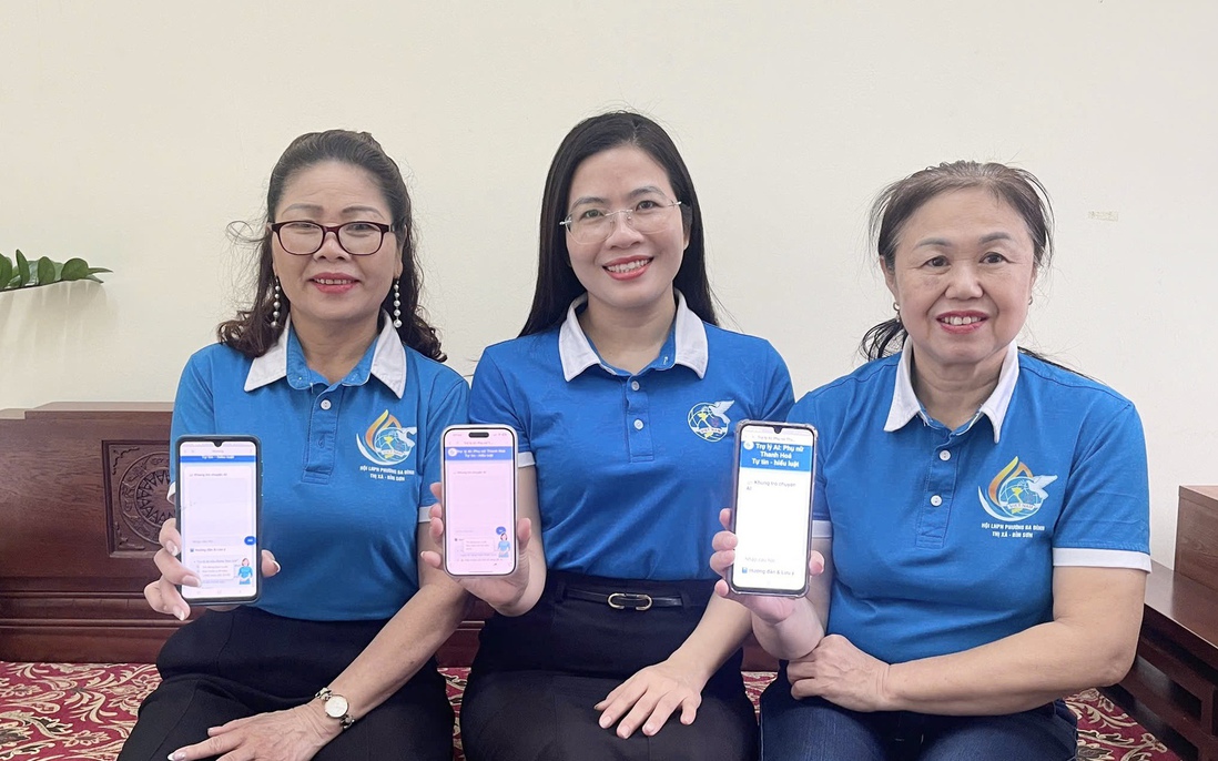 Hội LHPN tỉnh Thanh Hóa ra mắt ứng dụng "Trợ lý AI: Phụ nữ Thanh Hóa sống tự tin - hiểu Luật"
