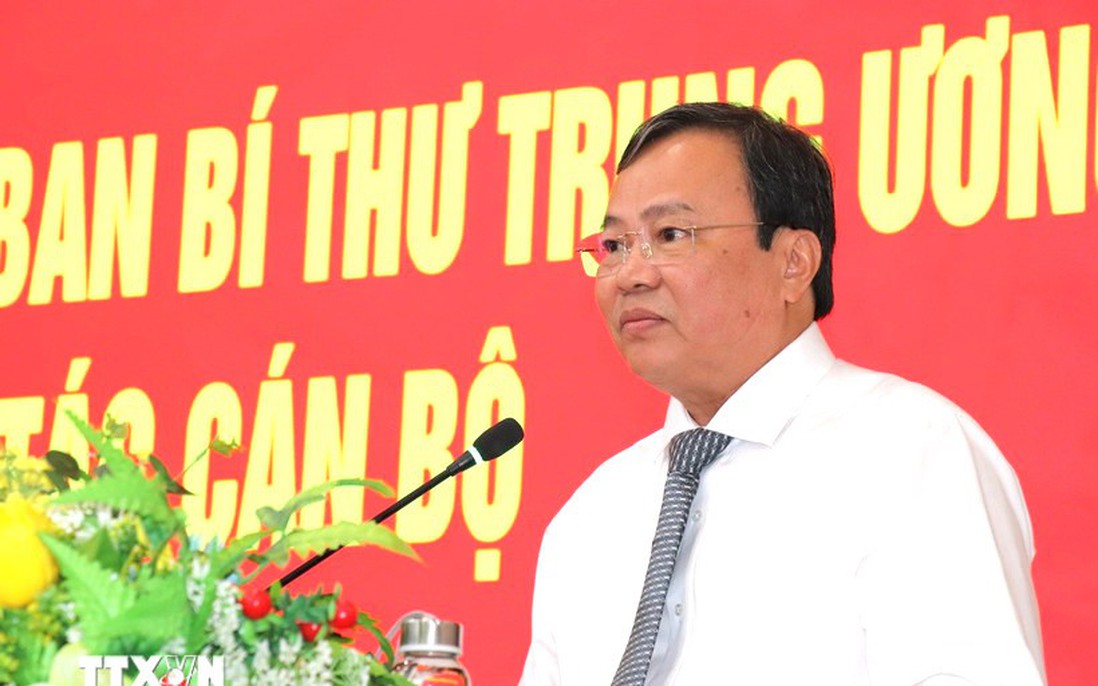 Điều động, chỉ định ông Lê Văn Hẳn giữ chức Phó Bí thư Tỉnh ủy Tây Ninh