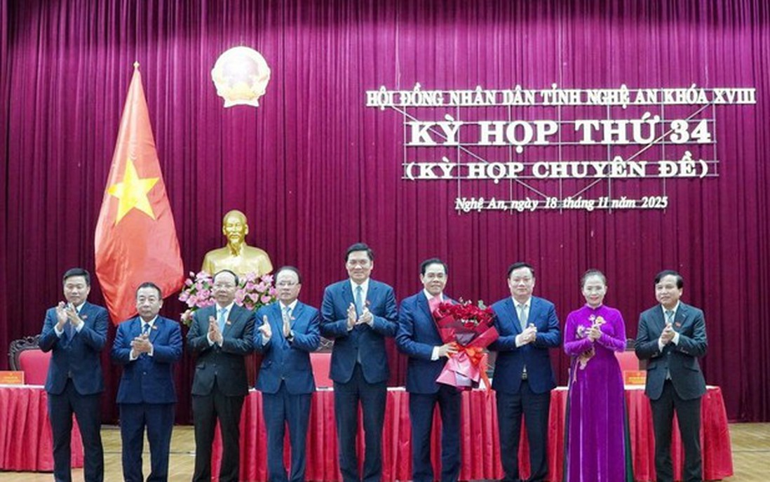 Ông Võ Trọng Hải được bầu làm Chủ tịch Ủy ban Nhân dân tỉnh Nghệ An