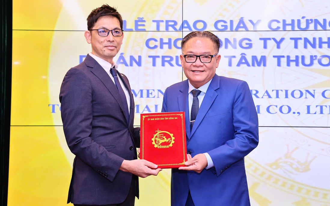 Đồng Nai trao Giấy chứng nhận đầu tư cho dự án TTTM Aeon Mall lớn nhất Việt Nam