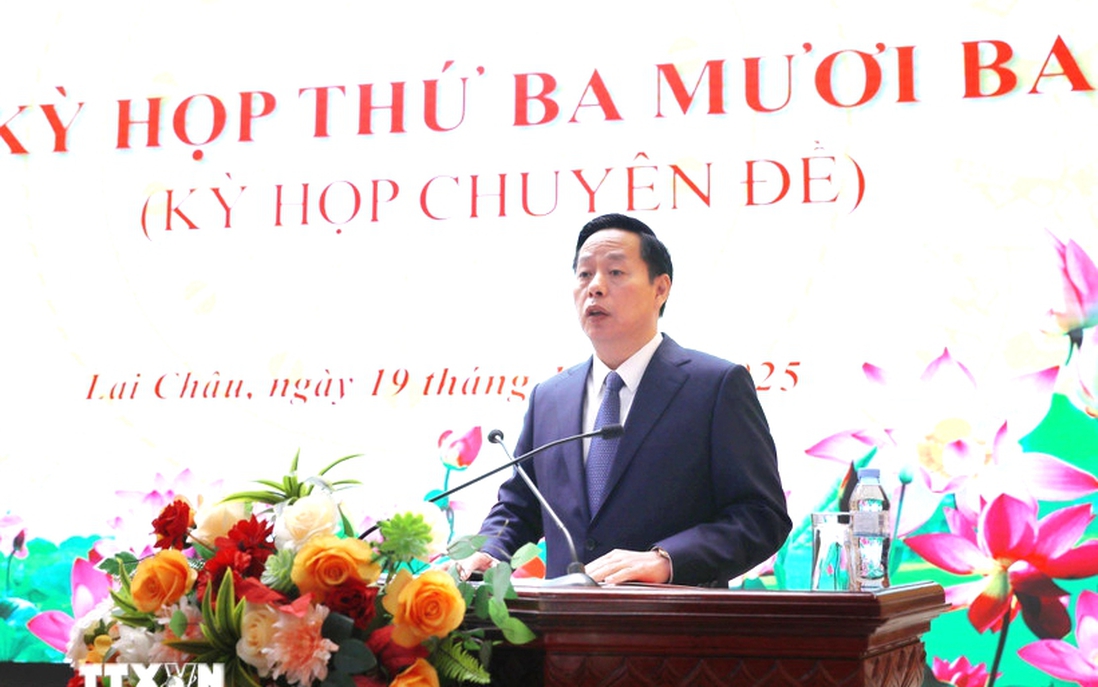 Ông Hà Quang Trung được bầu giữ chức Chủ tịch UBND tỉnh Lai Châu