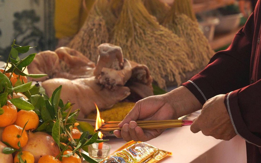 Người dân Khả Cửu chung tay bảo tồn Tết Cơm mới