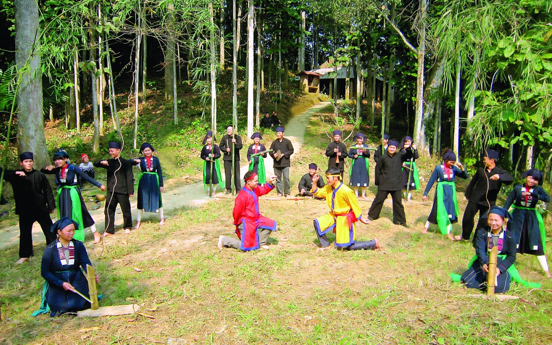 Gửi gắm ước vọng no đủ trong Lễ hội Cầu mùa dân tộc Sán Chay ở Thái Nguyên