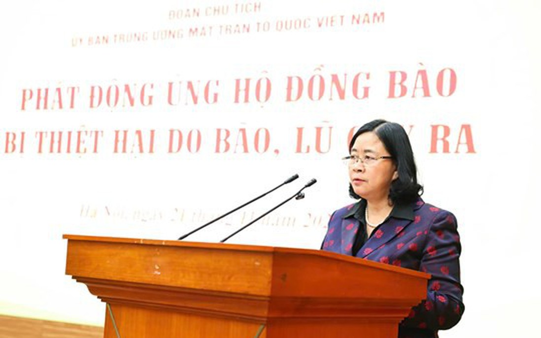 Lời kêu gọi của Đoàn Chủ tịch UBTƯ MTTQ Việt Nam về ủng hộ đồng bào miền Trung, Tây Nguyên bị thiệt hại do mưa lũ gây ra