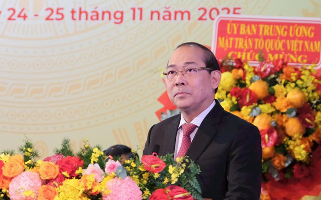 Ông Hoàng Công Thủy dự Đại hội đại biểu MTTQ Việt Nam tỉnh Lâm Đồng lần thứ I, nhiệm kỳ 2025-2030